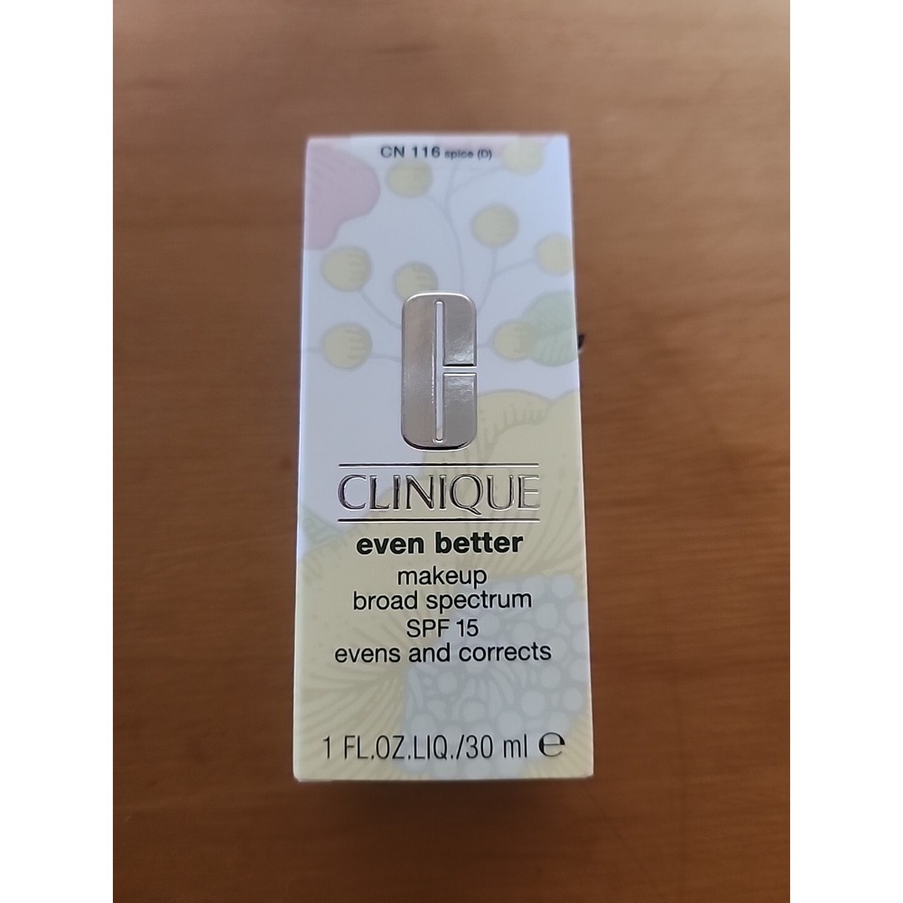 Clinique Even Better Makeup Broad Spectrum SPF 15 Foundation, 1 oz, CN 116 SPICE